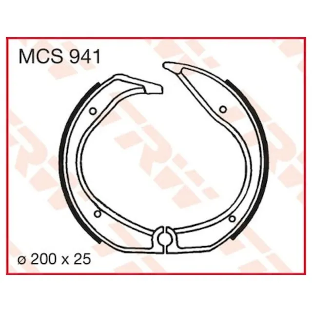 TRW / Lucas Bremsbacken MCS941 für BMW Motorrad
