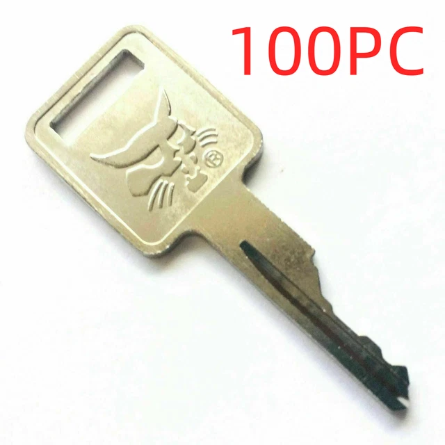 100 key For Bobcat Heavy Equipment Ignition Keys S450 S510 S530 S550 S570 S650