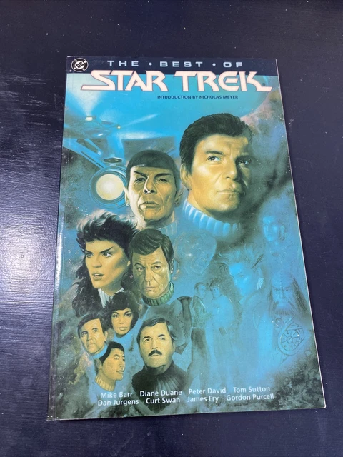 The Best Of Star Trek TPB Collection - DC Comics 1991 Peter David - Softcover