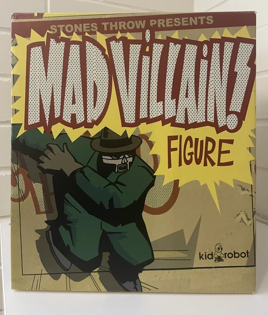 MADVILLAIN FIGURE STONES Throw X Kidrobot MF DOOM $1,250.00