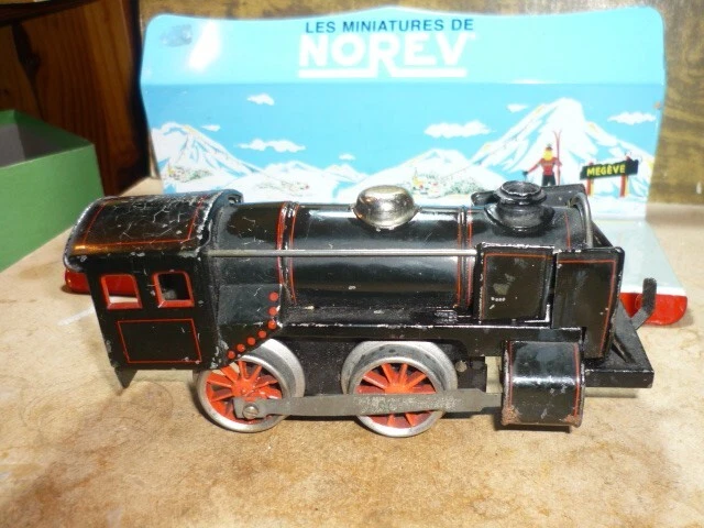 Ancien Circuit De Train Mécanique à Clé GEM - Jouet Années 50