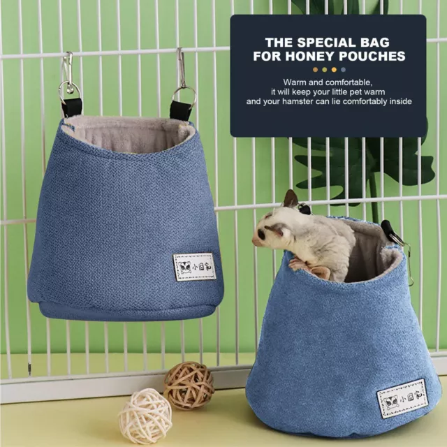 Sugar Glider Pouch Squirrel Bed For Cage Sugar Glider Pouch Hang Bed Removable