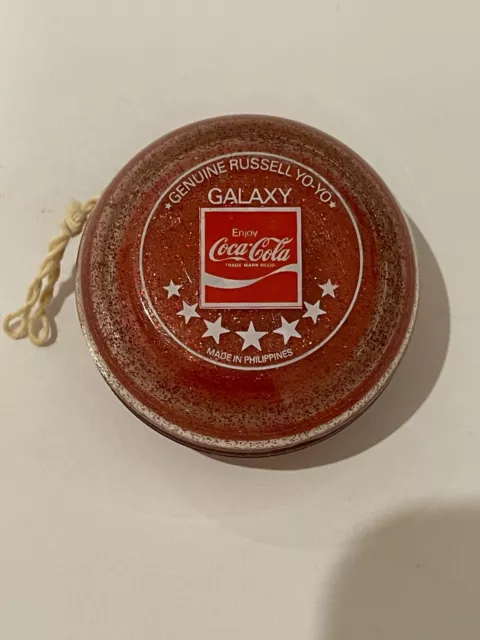 Yo-Yo Coca-Cola Original Genuine Russell Galaxy NOS YoYo