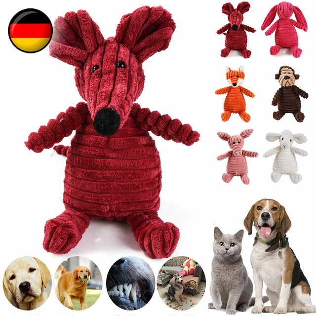 Hund Spielzeug Hundespielzeug Plüsch Kauspielzeug Welpen Kauen Toy Quietscher