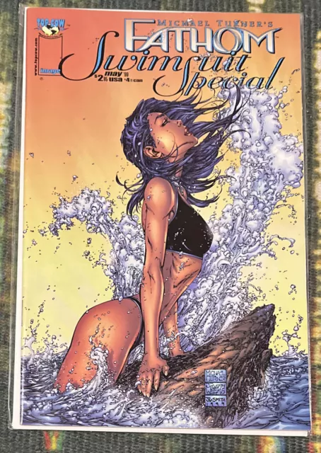 Fathom Swimsuit Special 1999 #1 Michael Turner Top Cow Comics 1999 SentInMailer