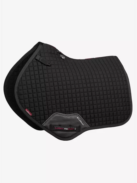 LeMieux Close Contact Cotton Square Saddle Pad- English Saddle Pads for Horses