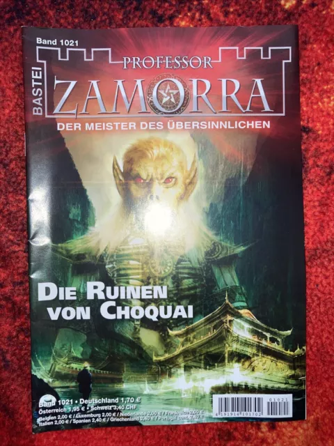 Bastei Professor Zamorra- Band 1021 Die Ruinen von Choquai