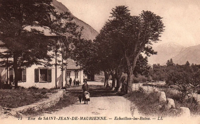 CPA 73 - Env. SAINT-JEAN-DE-MAURIENNE (Savoie) - 72. ECHAILLAN-LES-BAINS