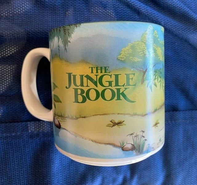 VINTAGE THE JUNGLE Book Walt Disney Coffee Mug Tea Cup Disney Mug 10