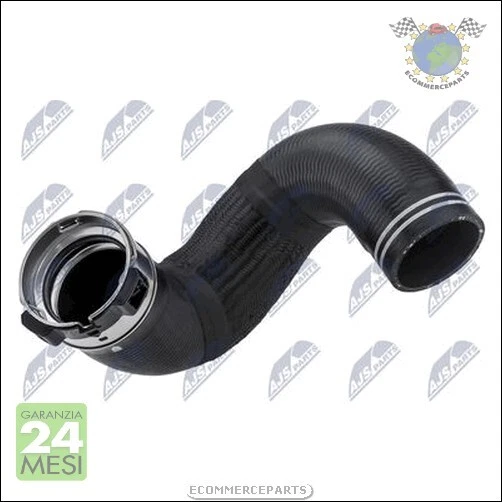 MANICOTTO INTERCOOLER TURBO TUBO PER ALFA ROMEO GIULIETTA 2.0 50517521 - Foto 8