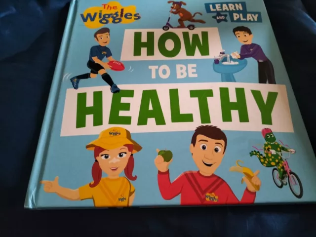 The Wiggles - Learn And Play - How To Be Healthy - Hc - Like New - *0Std Post*