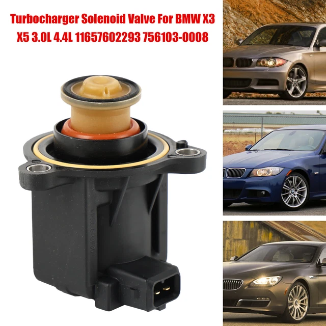 TURBOCHARGER SOLENOID VALVE Per BMW X3 X5 3.0L 4.4L 11657602293 756103