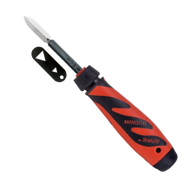 Shaviv 90062 Set C "The Scraper" Includes Mango Ii Handle Blade Holder 'C',Blade