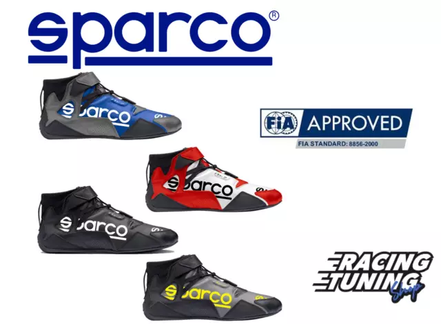 Scarpe Sparco Apex Rb-7 Omologate Fia 8856-2000 Racing Shoes