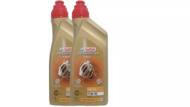 Castrol Transmax Axle Long Life 75W-90/  2x 1 Liter GL-5 Differentialöl  für BMW