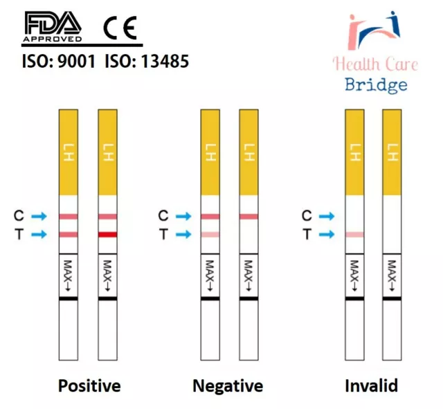 20 Ovulation Test Strips Fertility  Urine Tests Fast Delivery!! 3