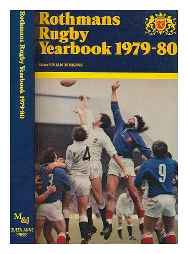 JENKINS, VIVIAN Rothmans Rugby Yearbook, 1979-80 1980 First Edition Paperback