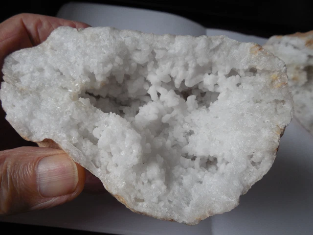 Quarz-Druse aus Marokko #j23 2