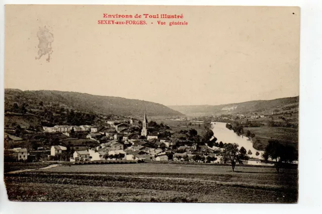 SEXEY AUX FORGES - Meurthe et Moselle - CPA 54 - vue generale