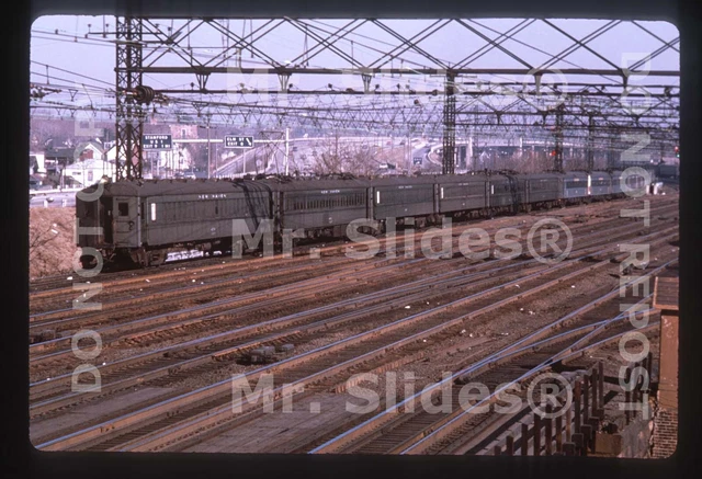 Duplicate Slide NYNH&H  New Haven MU Electrics Action
