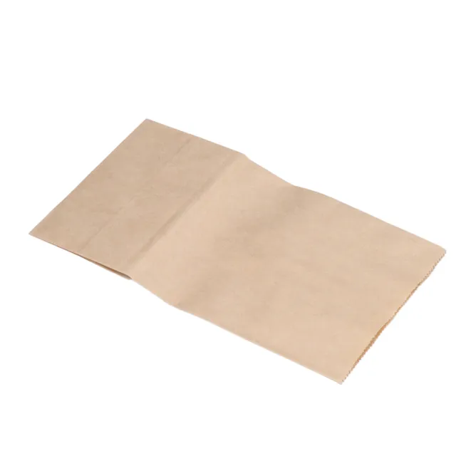 100 Microwave Tear Resistant Kraft Paper Bags French Fries Paper Bags