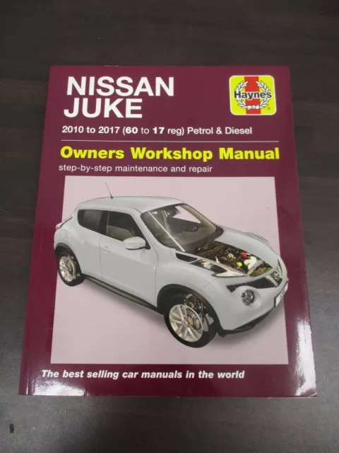 Nissan Juke 2010 - 2017 (60-17 Reg) Haynes Repair Manual (Paperback) Preowned