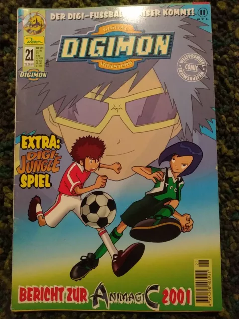 Digimon Comic, Heft Nr. 21 | ohne Extras | Dino Verlag, 2001