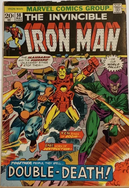 The Invincible Iron Man #68 June 1974 - Marvel Comics