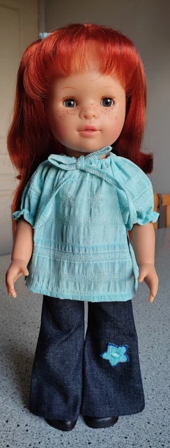 Poupée Bella LUCIE Rare - 35cm Jambes Souples - Fabrication Française