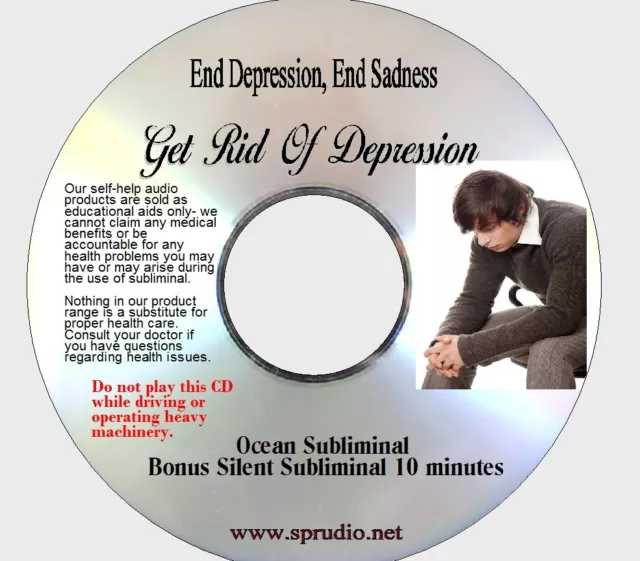 Subliminal CD End Depression, End Sadness Free Yourself From Depression, Ocean