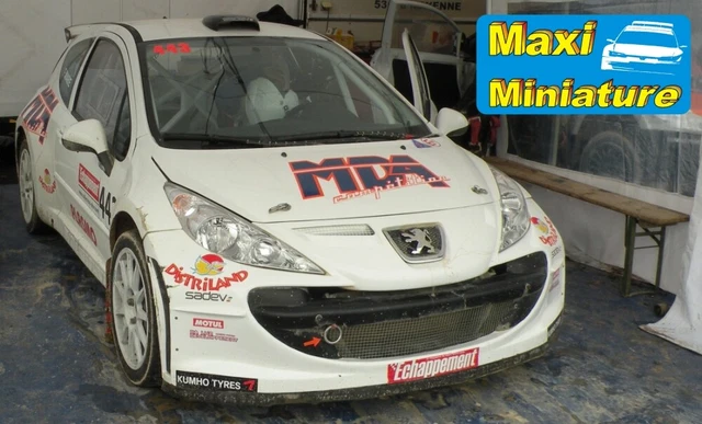 Décalcomanies 1/43e Citroën Saxo Kit Car D4 - JP Lecourbe Rallycross Orne 2010 - Neuf Pour Collectionneurs