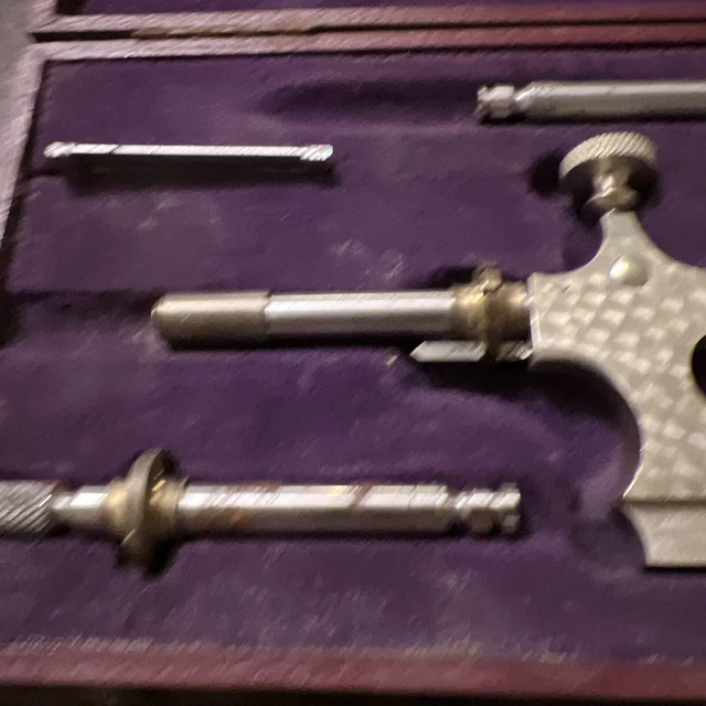 VINTAGE WATCHMAKERS LATHE In Original Box Tour A Pivoter 255 00 