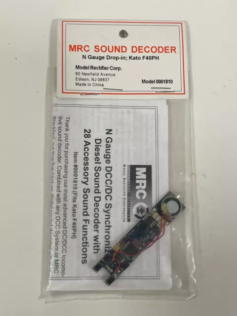 MRC 0001810 - N Scale - FP40PH Sound decoder - NEW