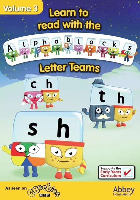 Alphablocks アルファブロックス DVD+CD 8枚セット Amazon.com: Learn To Read With the Alphablocks - Letter