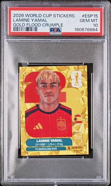 panini-fifa-world-cup-2026-lamine-yamal-gold-crumble-exclusive-sticker