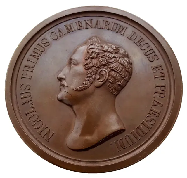 ORIGINAL RARE Medal 200th Anniversary Of Alexander University in Finland 1840