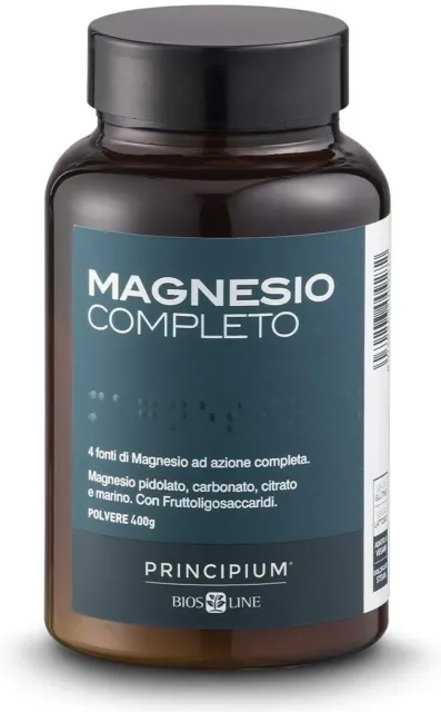 BIOSLINE PRINCIPIUM MAGNESIO COMPLETO POLVERE - 400 g