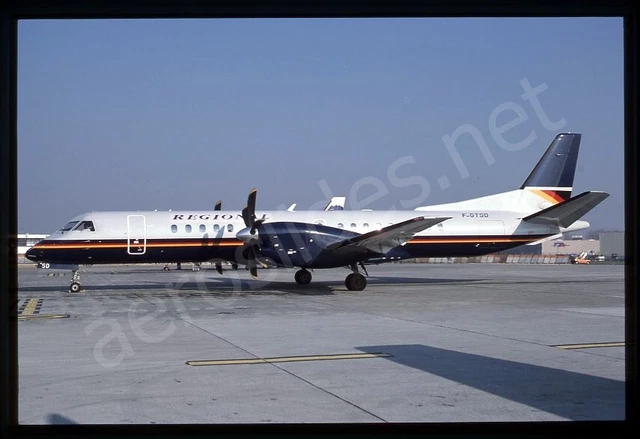 Regional Saab 2000 F-GTSD Feb 98 Kodachrome Slide/Dia A11