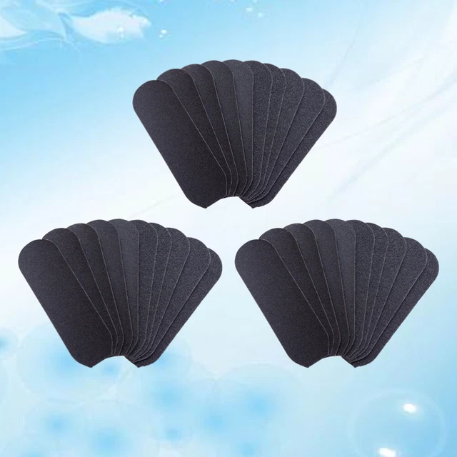 50 piezas Herramienta para el cuidado de los pies Removedor de callos Papel de lija Relleno de metal Portátil