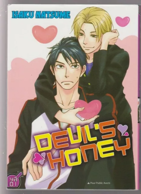 DEVIL'S HONEY Isaku Natsume Ya Oi Boy's love yaoi manga français