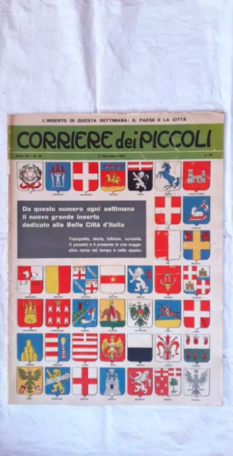 Corriere Dei Piccoli Anno 1962 - Lotto Di 2 Numeri - Fumetto