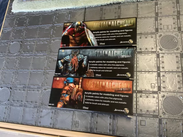 Juego completo de 3 cajas a escala 75 Metal N'Alchemy, franqueo gratuito, más barato en eBay