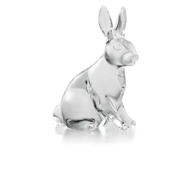 Baccarat Crystal 2023 Zodiaque Rabbit Clear Figurine #2815125 Brand Nib Save$ Fs