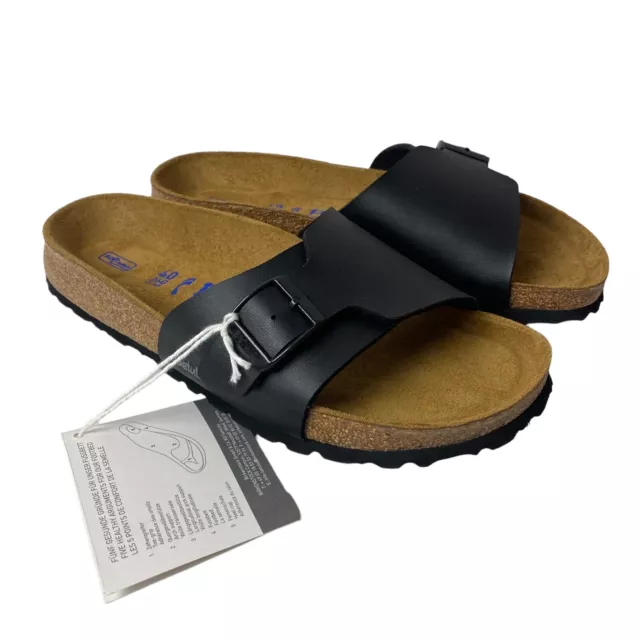 Birkenstock licensed Betula sandals Catalina soft black size Narrow US 9/ EU 40