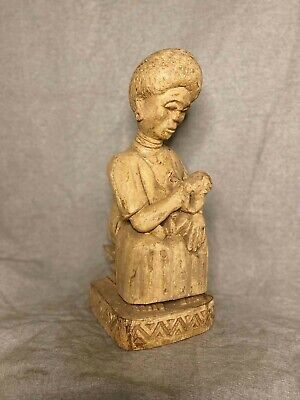 African Tribal Art Wooden Carved statue tribal wood,antique and   125 2