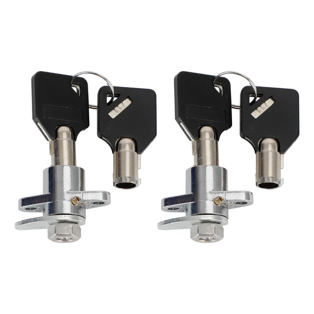 Kit Antivol Hexlox Pour Selle Vélo - 2 Inserts Pour Vis + Clé + Carte Code (argent, 4mm)