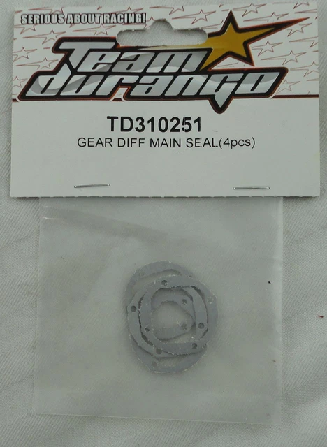 Team Durango DEX210 2WD Buggy Gear Differential Main Seal (4pcs) TD310251