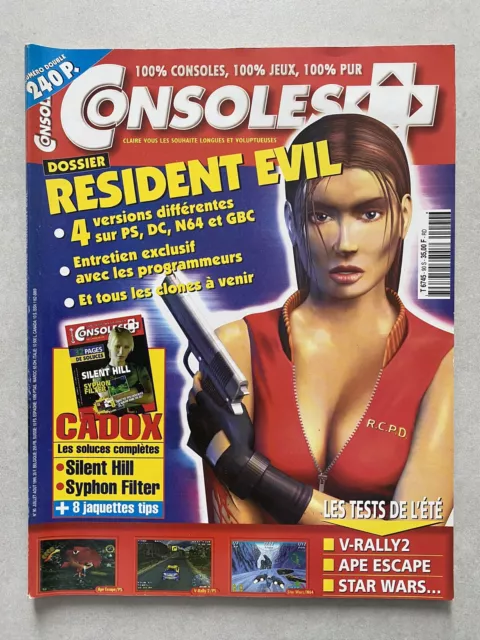 Magazine Consoles + Plus Numéro 90 - Juillet Août 1999 - Jeux videos retro
