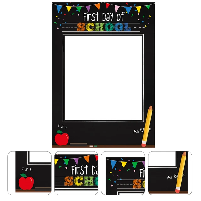 1 pieza cabina de fotos escolar marco de selfie cabina de fotos escolar accesorios marco de fotos