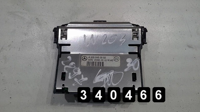 2003 Mercedes Classe C Display Display Sensore Parcheggio Anteriore 2035450332
